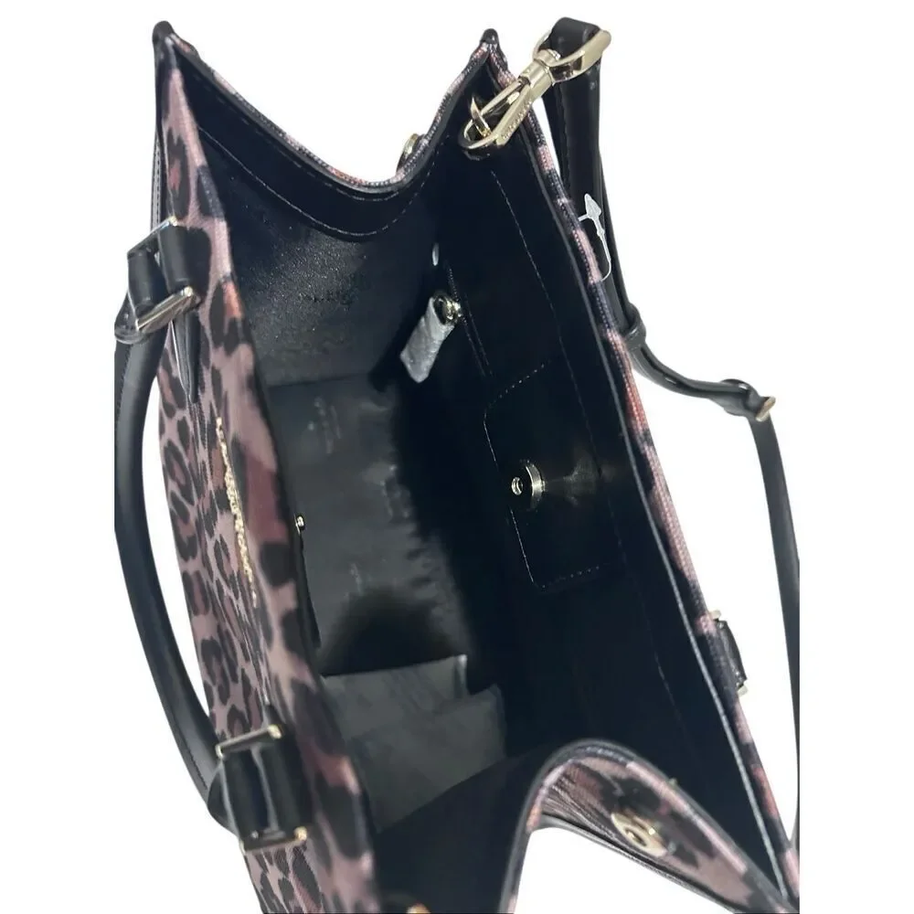 Kate Spade KH455 Ellie Spotted Leopard Small Tote Crossbody Shoulder Bag Handbag